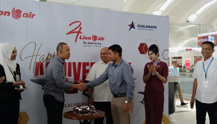 PT Angkasa Pura Aviasi Turut Meriahkan HUT Ke-24 Lion Air
