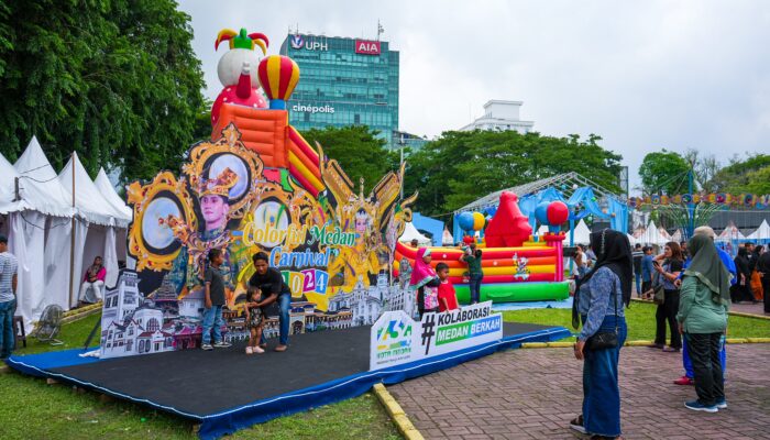 Colorful Medan Carnaval Meriahkan HUT ke-434 Medan