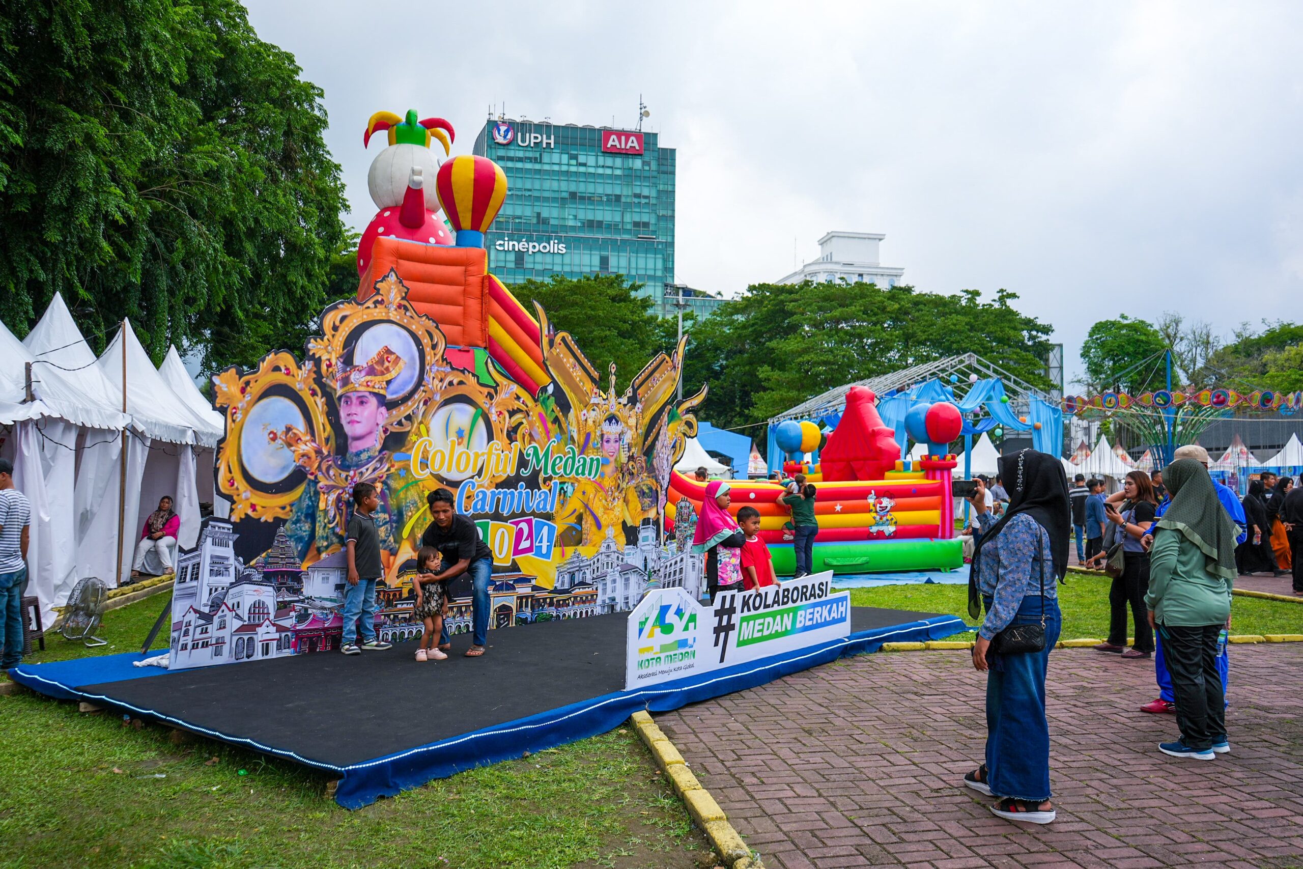 Colorful Medan Carnaval Meriahkan HUT ke-434 Medan