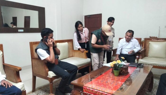 KPU Coklit Ke Rumah Dinas Pj Bupati Dairi