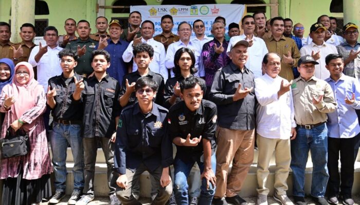 Mahasiswa USK Gelar Pekan Bakti Mahasiswa Teknik Di Luthu Lamwaeu