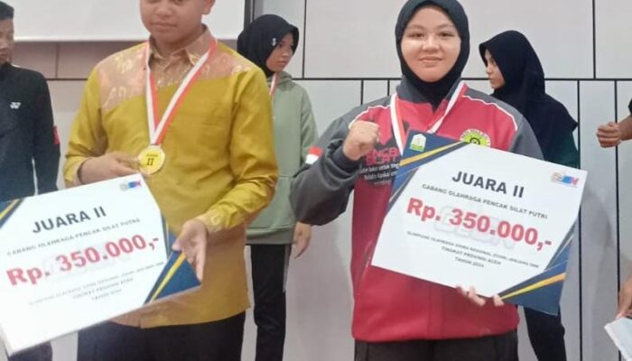 O2SN Aceh Tingkat SMA Cabor Pencak Silat Diduga Curang