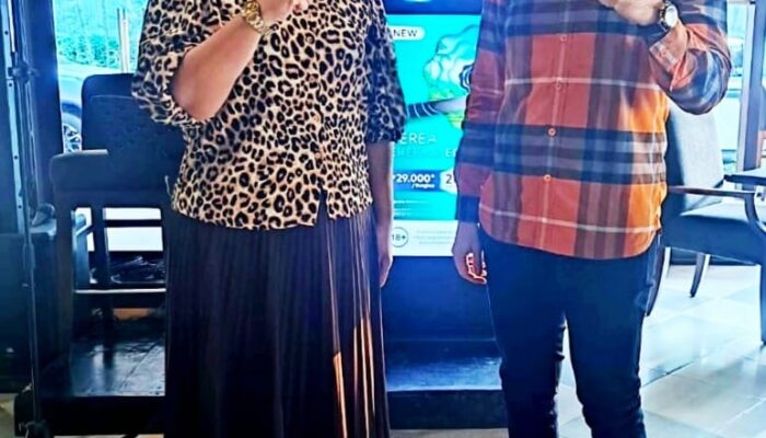 Suryani Paskah Naiborhu Silaturahmi Dengan El Adrian Shah Bahas Pilkada Medan