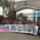 Mahasiswa Kembali Geruduk Kejatisu, Desak Periksa Dan Tersangkakan Bupati Labusel Dan Kroni-kroninya
