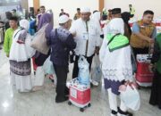 Foto Kloter 10 Tiba Di Asrama Haji Medan Dari Tanah Suci