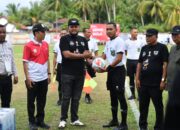 Irfansyah Buka Popda 2024 Cabor Sepakbola Di Stadion Mon Sikureng