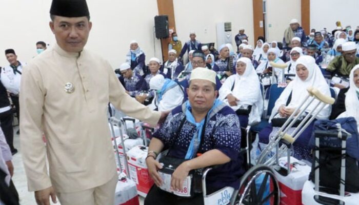 Foto-foto Pj. Bupati Heri Wahyudi Sambut 250 Jamaah Haji Batu Bara