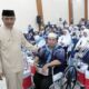 Foto-foto Pj. Bupati Heri Wahyudi Sambut 250 Jamaah Haji Batu Bara