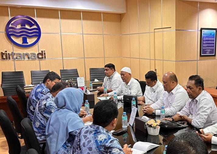 KOMPATIR Komit Dukung Manejemen Perumda Tirtanadi
