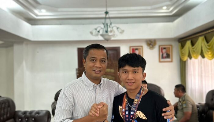 Pj Wali Kota Sambut Atlet Wushu Wakili Indonesia Di Brunei Darrusalam