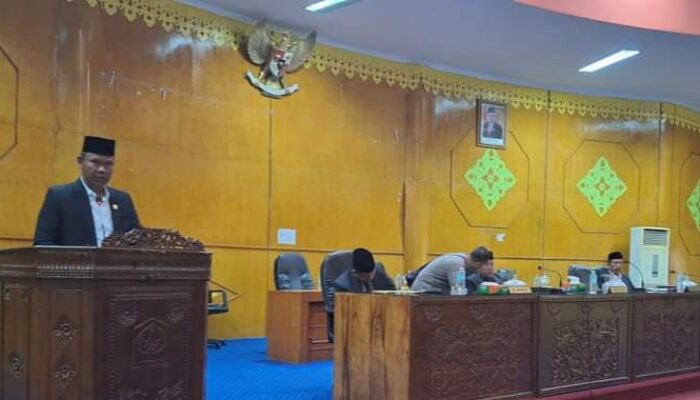 Fraksi-fraksi Di DPRK Aceh Tamiang Kritisi Kinerja Eksekutif