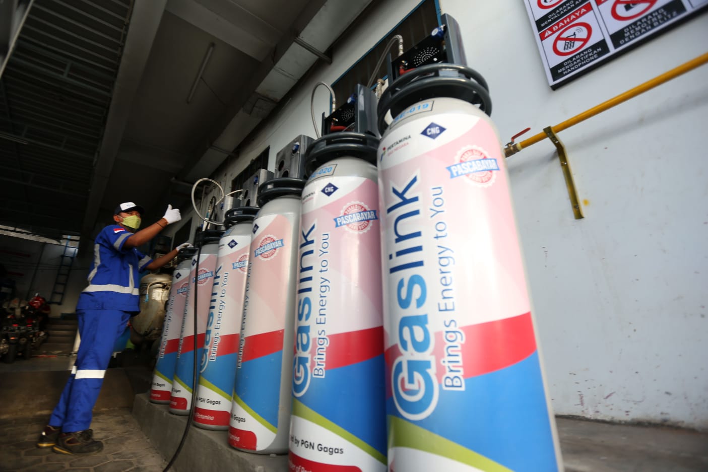 Gas Bumi Beyond Pipeline CNG Subholding Gas Pertamina Mengalir Di Balikpapan