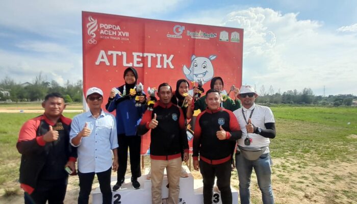 Cabor Lompat Jauh Persembahkan Medali Emas Untuk Abdya