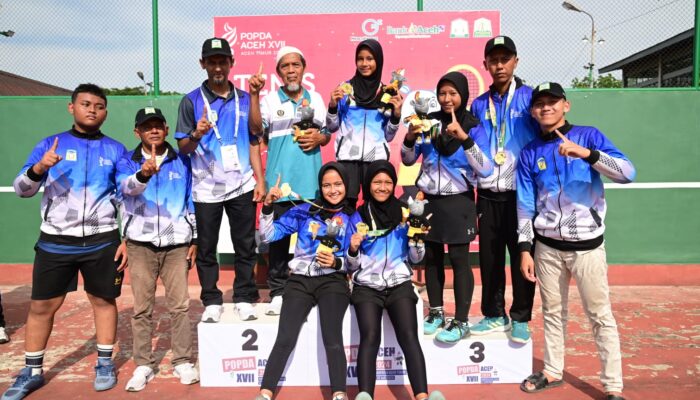 Perolehan Medali Popda, Aceh Besar Tempel Ketat Banda Aceh