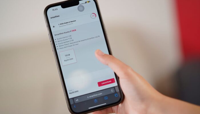 Pakai eSIM Smartfren Mulai Rp25 Ribu-an, Nikmati Kuota Besar Full 24 Jam