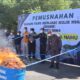 BC Kualanamu Musnahkan Barang Asal LN Rp88 Juta
