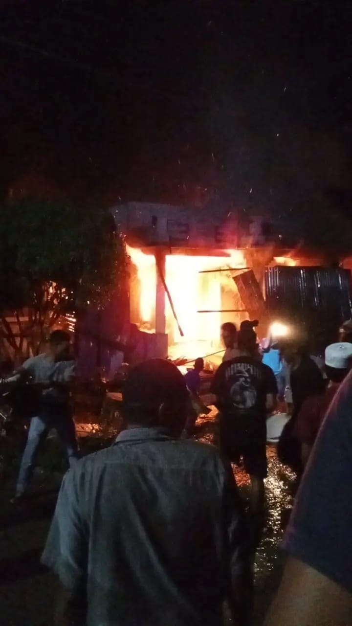 1 Rumah Hangus Terbakar, 1 Rusak Ringan