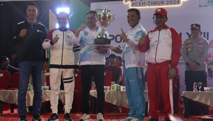 Banda Aceh Juara Umum Popda XVII