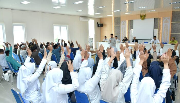 Petugas RSUD Muyang Kute Dapat Pelatihan Tayamum