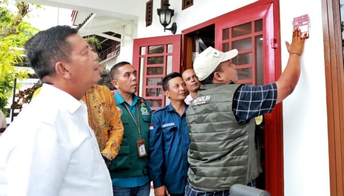 Terima Petugas Coklit, Bupati Simalungun Minta KPU Sosialisasikan Tahapan Pemilu