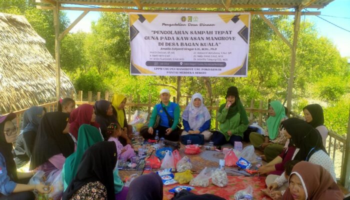 LPPM-PUI Mangrove USU Bentuk Desa Binaan Di Bagan Kuala, Sergai