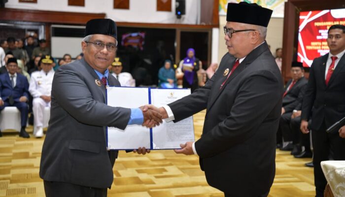 Mahyuzar Kembali Terima SK Pj Bupati Aceh Utara