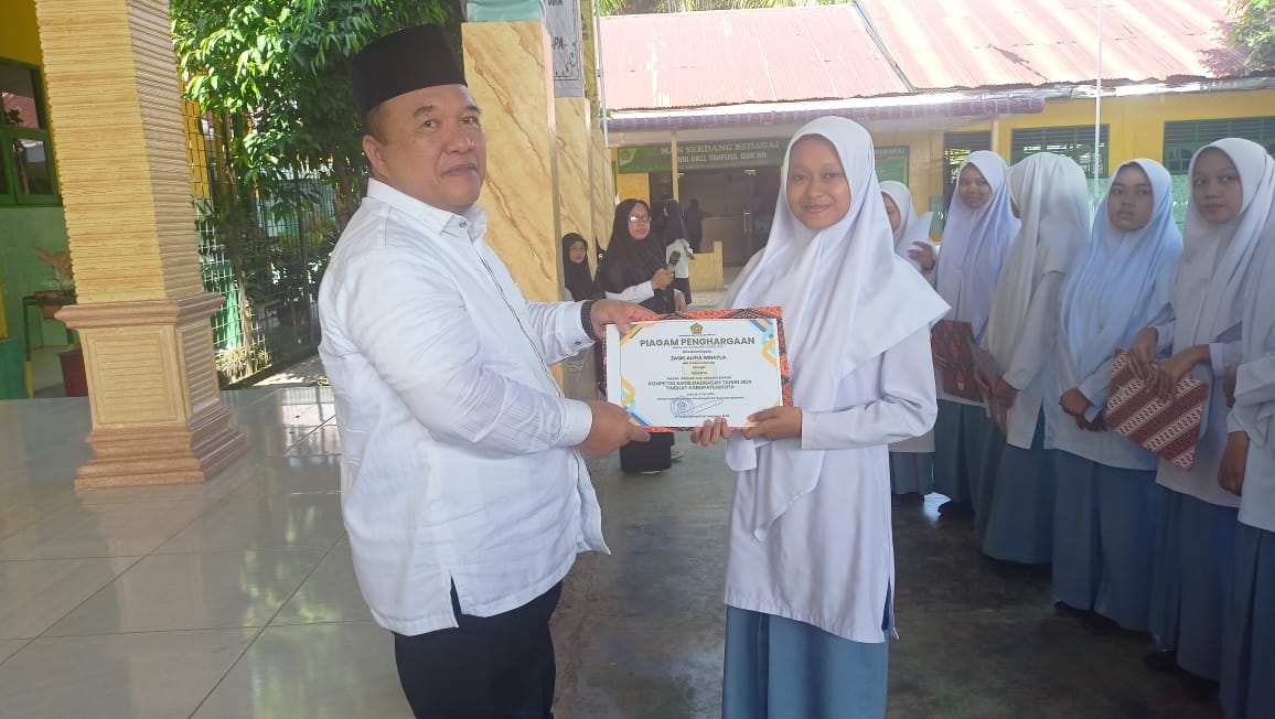 Kepala MAN Sergai Sampaikan Pidato Proses Pembelajaran  Dan Pendidikan
