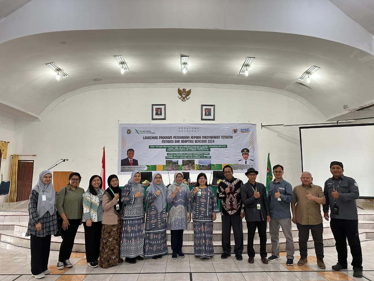 LPPM Fakultas Kehutanan USU Lakukan IPTEK Mitigasi Dan Adaptasi Bencana 2024
