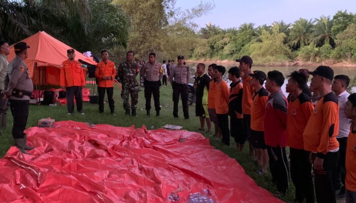 Dua Korban Hanyut Di Sungai Barumun Belum Ditemukan