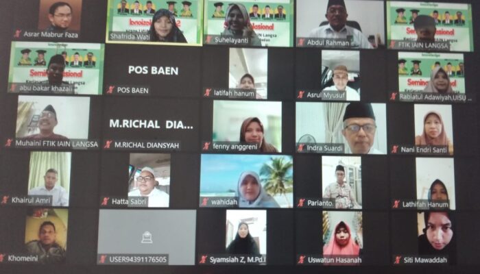 Perdana, Knowledge FTIK IAIN Langsa Gelar Seminar Nasional Kolaboratif