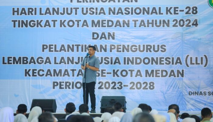 Peringatan HLUN ke -28, Bobby Nasution Berharap LLI Kota Medan Dapat Pastikan Kesehatan dan Produktifitas Lansia Terpenuhi