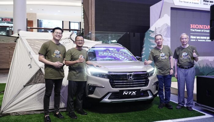 Honda N7X Camping Ground Hadir Pertama Kali Di Kota Medan