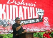 Peringatan 28 Tahun Kudatuli, Hasto: Belajar Dari Mega Berjuang Di Jalan Demokrasi