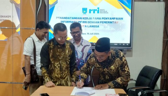 IAIN Langsa Tandatangani PKS Bersama LPP RRI Lhokseumawe