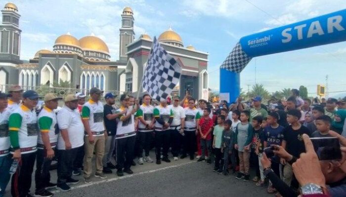 Meriahkan HUT Ke-50 Agara, Ribuan Peserta Ikuti Jalan Santai