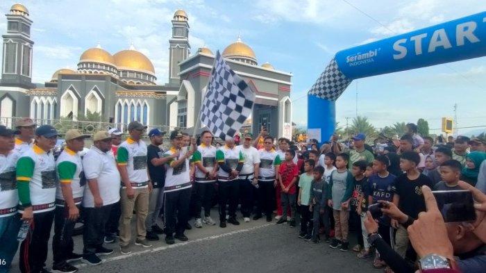 Meriahkan HUT Ke-50 Agara, Ribuan Peserta Ikuti Jalan Santai