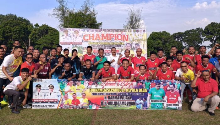 Sipispis Juara 3 Turnamen Sepakbola Kades Sergai