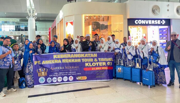 PT Ameera Mekkah Travel Kembali Berangkatkan Jamaah Umrah Ke Tanah Suci