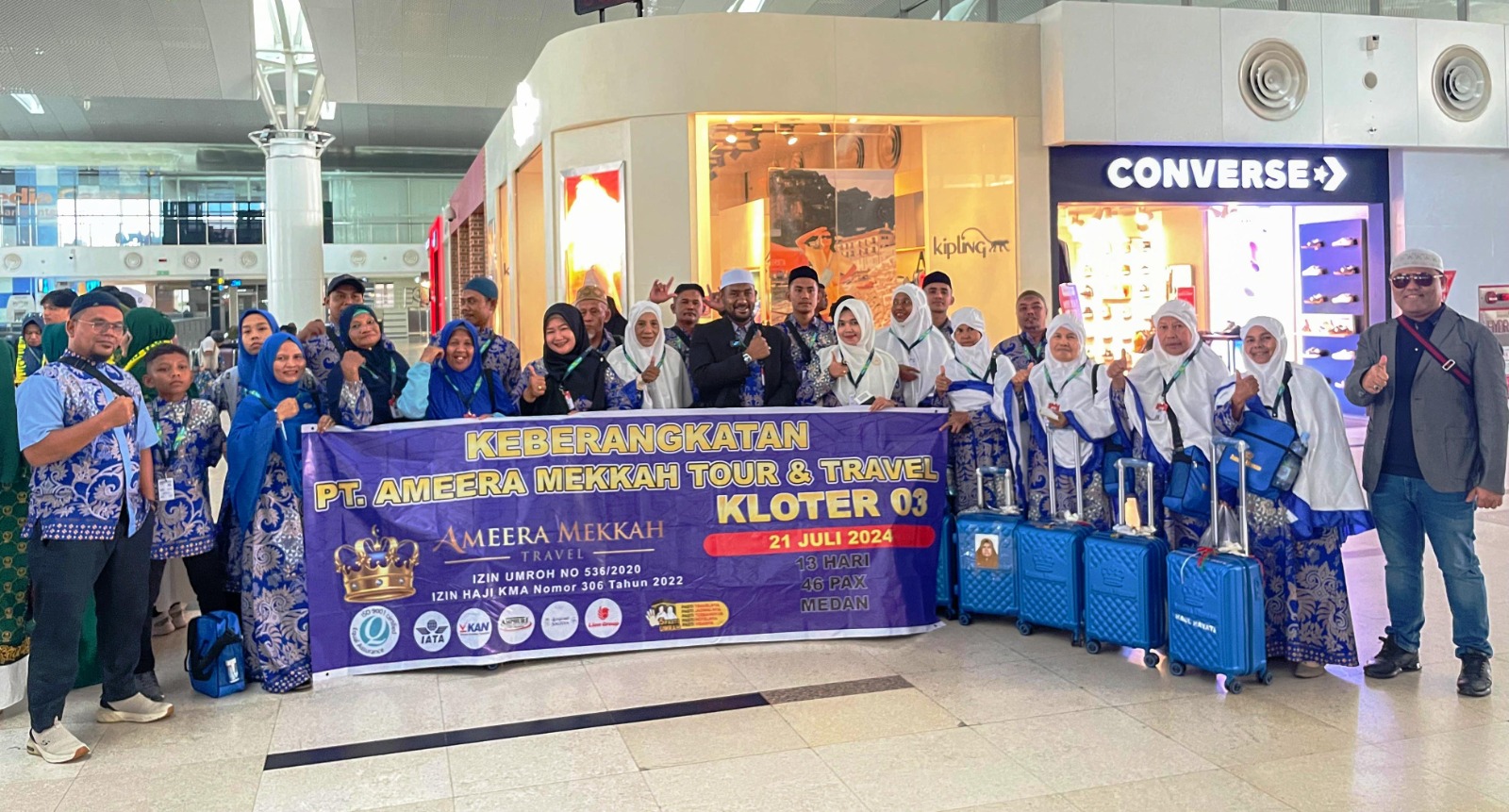 PT Ameera Mekkah Travel Kembali Berangkatkan Jamaah Umrah Ke Tanah Suci