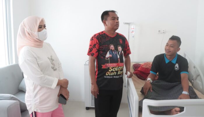 Darma Wijaya Cek Fasilitas Dan Kunjungi Pasien RSUD Sultan Sulaiman