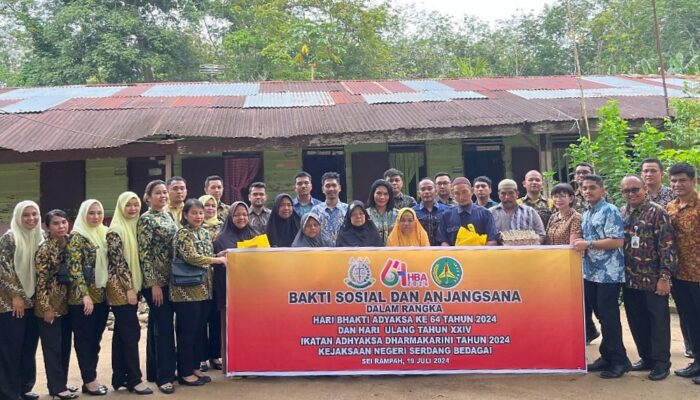 Kejari Sergai Gelar Baksos Dan Anjangsana