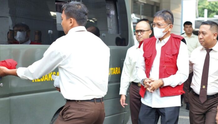 Kejatisu Tahan Mantan Kadis PUPR Sumut