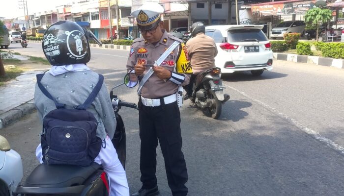 Sepekan OPS Di Kota Lhokseumawe, 81 Ditilang, 270 Teguran