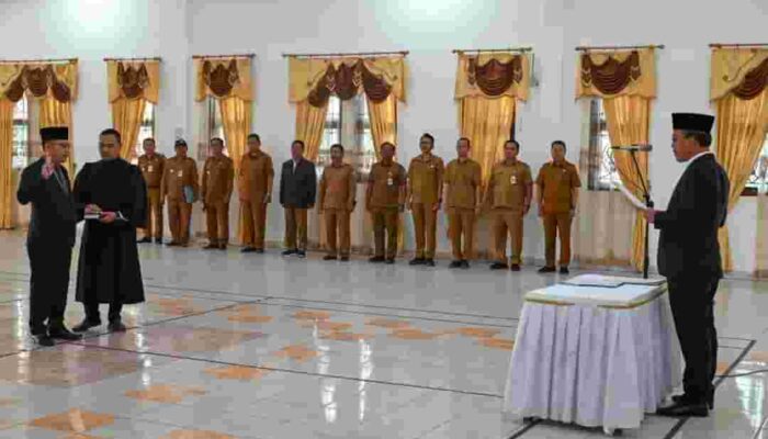 Chiristison Rudianto Marbun Dilantik Jadi Sekdakab Humbahas