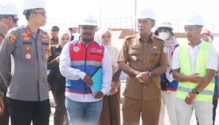 Tinjau Venue PON XXI, Pj Bupati Pidie Harapkan Selesai Akhir Agustus