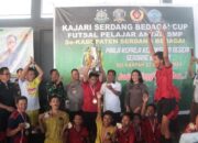 MTs Islamiyah Dolok Masihul Juarai Turnamen Futsal Kajari Sergai Cup