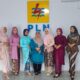 Foto bersama srikandi PLN Unit Pelaksana Pelayanan Pelanggan (UP3) Padangsidimpuan dalam peringatan Hari Kebaya Nasional.