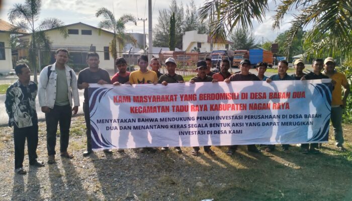 Masyarakat Babah Dua Dukung PT BSP
