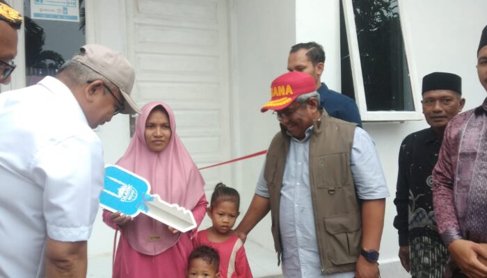 Bustami Hamzah Resmikan Rumah Bantuan NGO Islamic Relief Australia