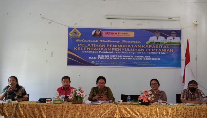 Perhiptani Dorong Pertanian Di Samosir
